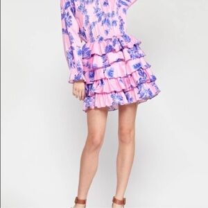 Cynthia Rowley raffle dress,NWOT, pink summer spring dress